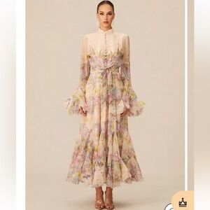 Floral Long Sleeve Dress